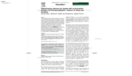 Biotechnology advances for dealing with environmental pollution by micro(nano)plastics: Lessons on theory and practices